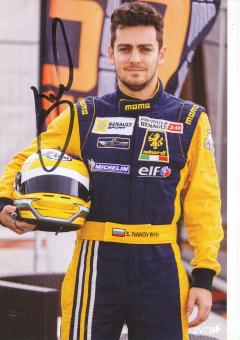 S.Ivanov  Renault  Auto Motorsport Autogrammkarte original signiert 