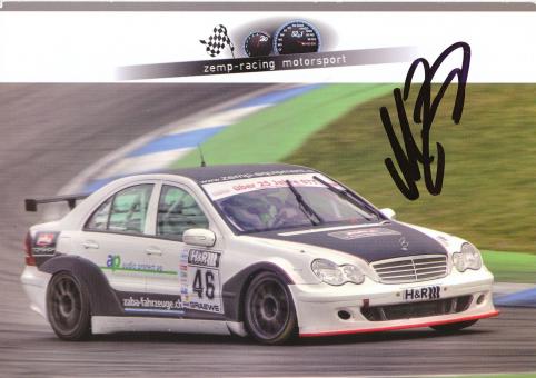 ?  Mercedes  Auto Motorsport Autogrammkarte original signiert 