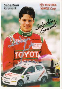 Sebastian Grunert  Toyota  Auto Motorsport Autogrammkarte original signiert 