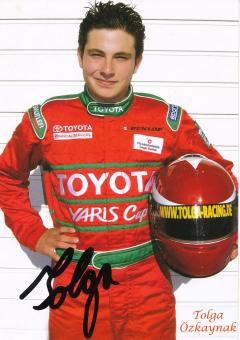 Tolga Özkaynak  Toyota  Auto Motorsport Autogrammkarte original signiert 