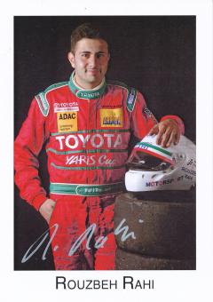 Rouzbeh Rahi  Toyota  Auto Motorsport Autogrammkarte original signiert 