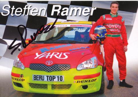 Steffen Ramer  Toyota  Auto Motorsport Autogrammkarte original signiert 
