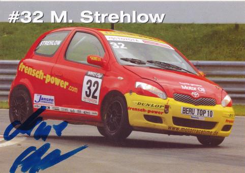 Marc Strehlow  Toyota  Auto Motorsport Autogrammkarte original signiert 