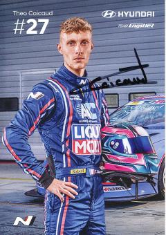 Max Hesse  Hyundai  Auto Motorsport Autogrammkarte original signiert 