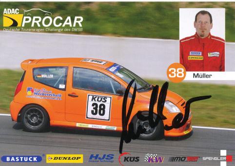 Olaf Müller  Citroen  Auto Motorsport Autogrammkarte original signiert 