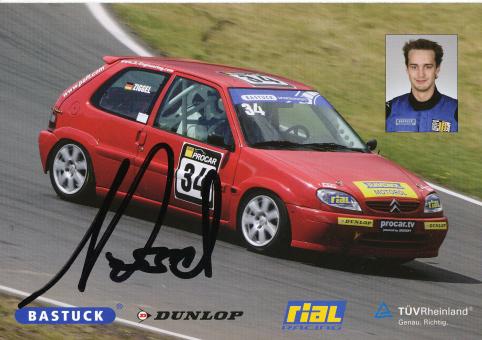Andreas Ziggel  Citroen  Auto Motorsport Autogrammkarte original signiert 