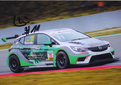 Luke Wankmüller  Opel  Auto Motorsport Autogrammkarte original signiert 