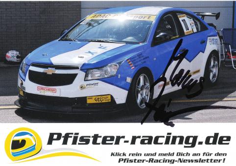 Marcus Zeiner  Chevrolet  Auto Motorsport Autogrammkarte original signiert 