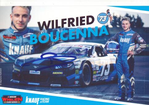 Wilfried Boucenna   Auto Motorsport Autogrammkarte original signiert 