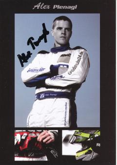 Alex Plenagl  Auto Motorsport Autogrammkarte original signiert 