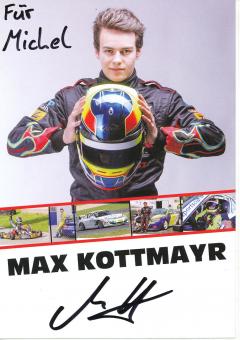 Max Kottmayr   Auto Motorsport Autogrammkarte original signiert 
