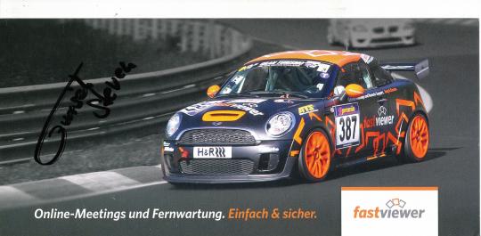 Steven Fürsch  Mini  Auto Motorsport Autogrammkarte original signiert 
