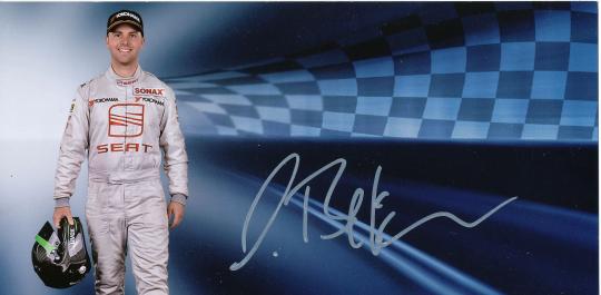 Christian Bebion  Seat  Auto Motorsport Autogrammkarte original signiert 