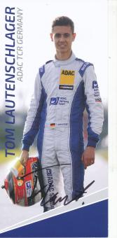 Tom Lautenschlager  VW   Auto Motorsport Autogrammkarte original signiert 