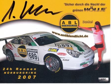 ?   Auto Motorsport Autogrammkarte original signiert 