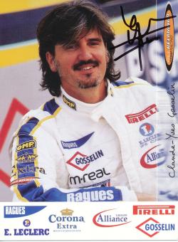 Claude Yves Gasselin   Auto Motorsport Autogrammkarte original signiert 