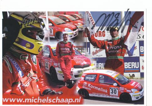 Michel Schaap  Toyota  Auto Motorsport Autogrammkarte original signiert 
