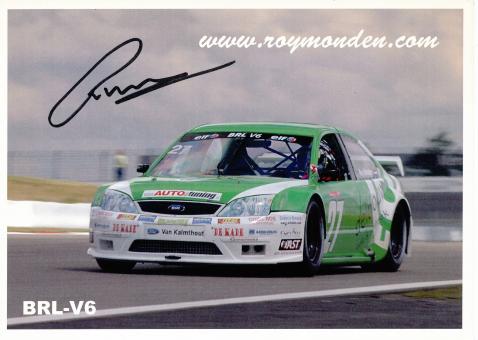 Roy Monden   Auto Motorsport Autogrammkarte original signiert 