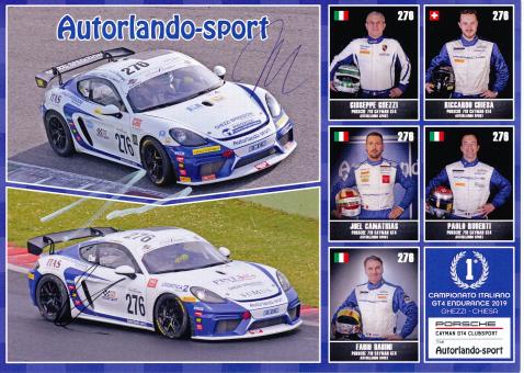 ? Porsche  Auto Motorsport Autogrammkarte original signiert 