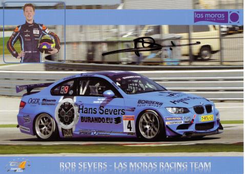 Rob Severs  BMW  Auto Motorsport Autogrammkarte original signiert 