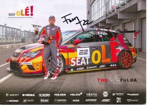 Petr Fulin  Seat  Auto Motorsport Autogrammkarte original signiert 