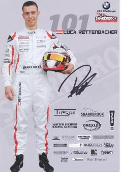 Luca Rettenbacher  BMW  Auto Motorsport Autogrammkarte original signiert 