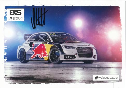 Mattias Ekström  Ralley  Auto Motorsport Autogrammkarte original signiert 