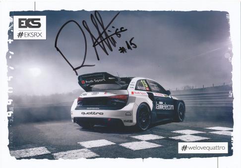 Reinis Nitiss  Ralley  Auto Motorsport Autogrammkarte original signiert 
