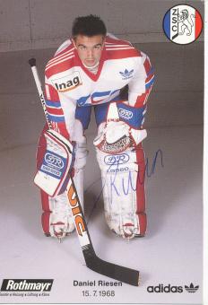 Daniel Riesen  ZSC Lions  Eishockey Autogrammkarte original signiert 