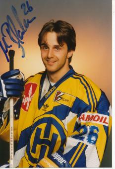 Michael Blaha  HC Davos  Eishockey Foto original signiert 