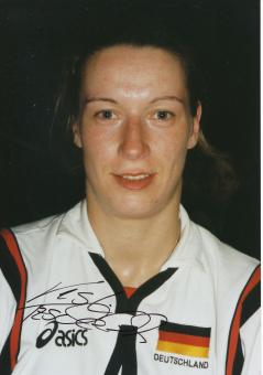 Kerstin Tzscherlich  Volleyball Autogramm Foto original signiert 