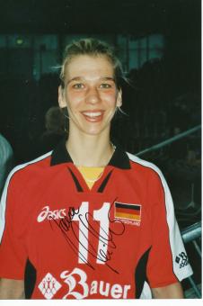 Jana Müller  Nackt  Volleyball Autogramm Foto original signiert 