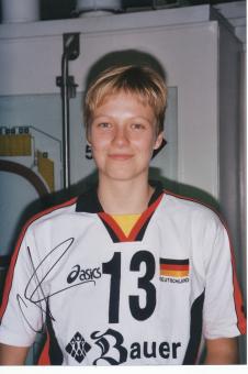 Anja Krause  Volleyball Autogramm Foto original signiert 