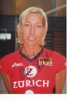 Tanja Hart  Volleyball Autogramm Foto original signiert 