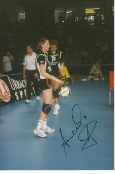 Angelina Grün  Volleyball Autogramm Foto original signiert 