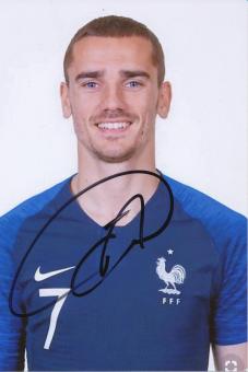 Antoine Griezmann  Frankreich Weltmeister 2018  Fußball Autogramm Foto original signiert 