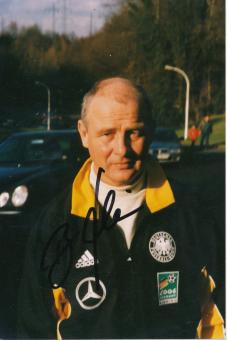 Bernd Hölzenbein  DFB Nationalteam  Fußball Autogramm Foto original signiert 
