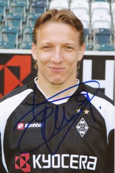 Wesley Sonck  Borussia Mönchengladbach  Fußball Autogramm Foto original signiert 