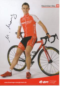 Maximilian May  Radsport  Autogrammkarte original signiert 