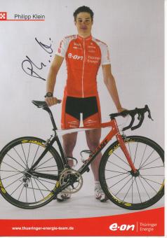 Philipp Klein  Radsport  Autogrammkarte original signiert 