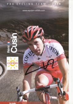 Remi Cusin  Radsport  Autogrammkarte original signiert 