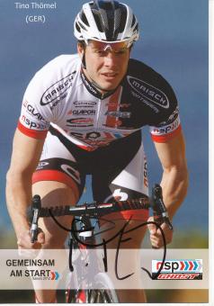 Tino Thömel  Radsport  Autogrammkarte original signiert 