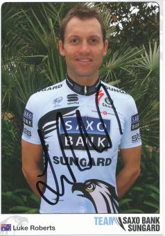 Luke Roberts   Radsport  Autogrammkarte original signiert 