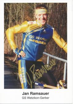 Jan Ramsauer   Radsport  Autogrammkarte original signiert 