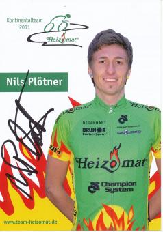Nils Plötner   Radsport  Autogrammkarte original signiert 
