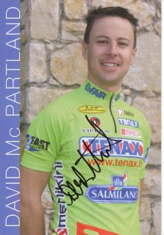 David Mc Partland  Radsport  Autogrammkarte original signiert 