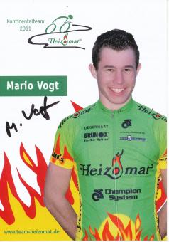 Mario Vogt  Radsport  Autogrammkarte original signiert 