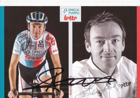 Mario Aerts  Radsport  Autogrammkarte original signiert 