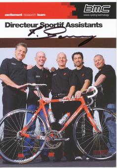 Directeur Sportif Assistants  Radsport  Autogrammkarte original signiert 
