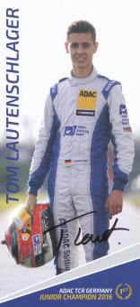 Timo Lautenschlager  VW  Auto Motorsport Autogrammkarte original signiert 